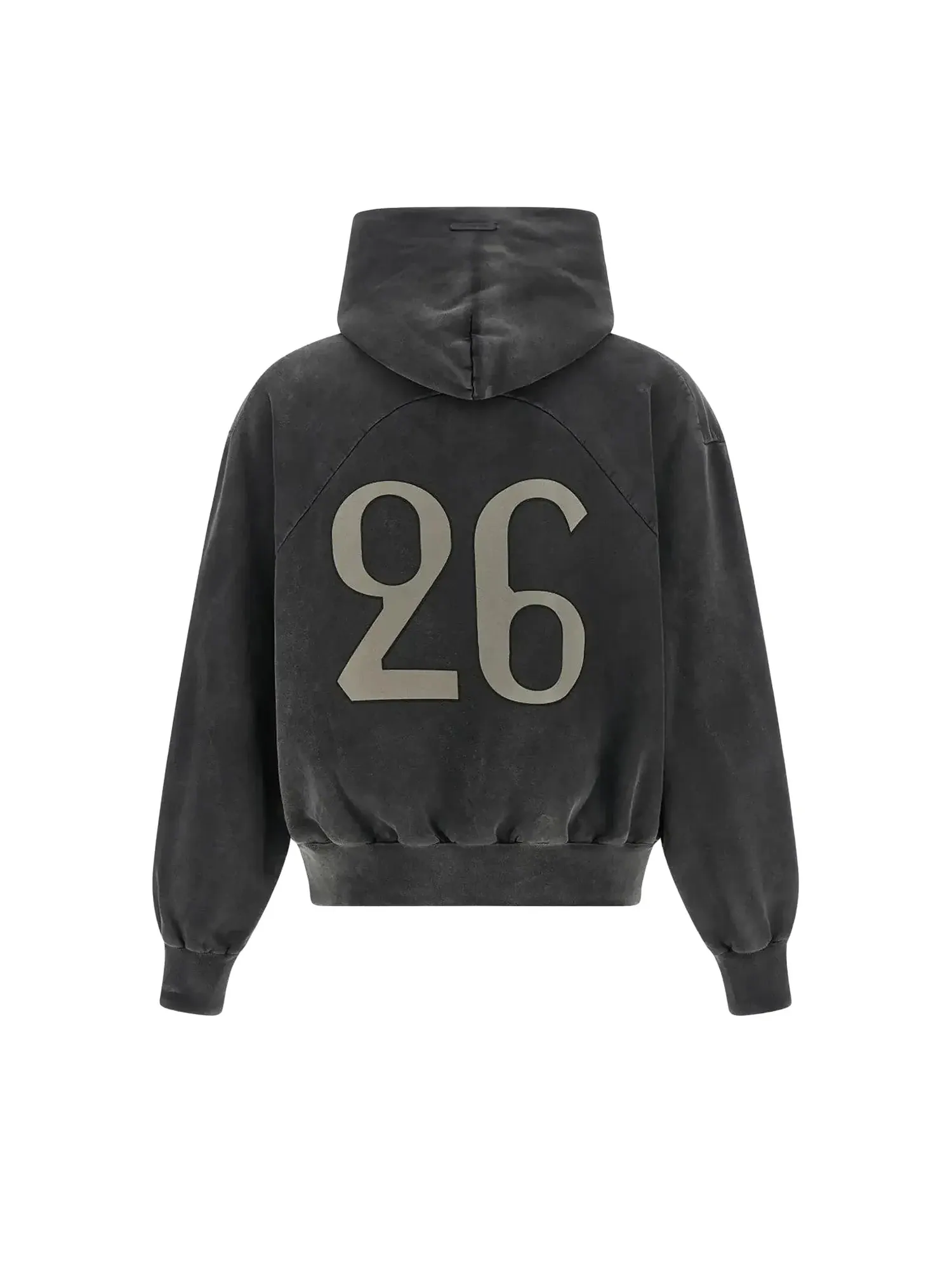 Толстовка Fear of God 26 Classic Fit Half Raglan Hoodie — изображение 2 из 3, черный