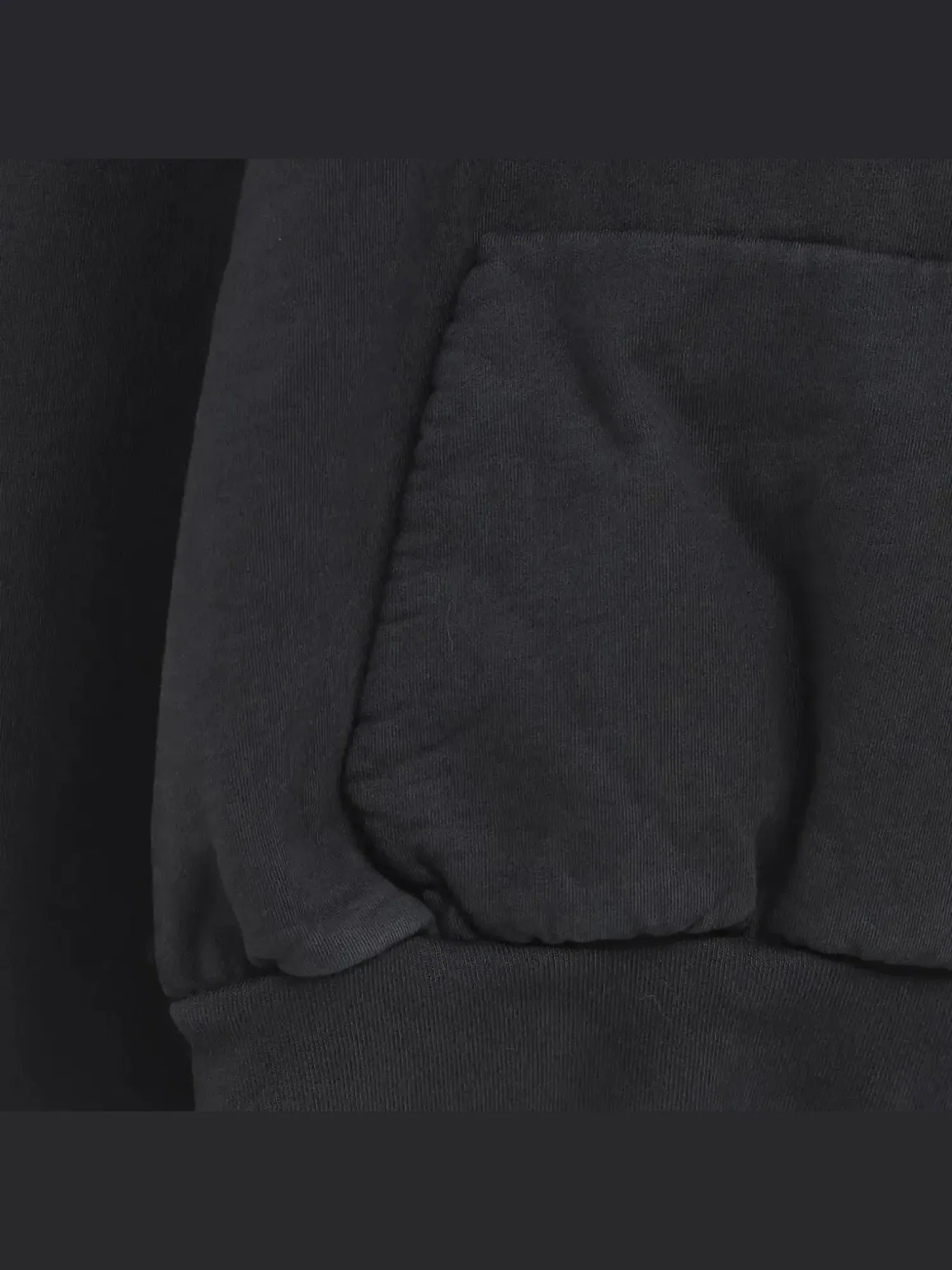Толстовка Fear of God Classic Fit Half Raglan Pocket Hoodie — изображение 3 из 3, черный
