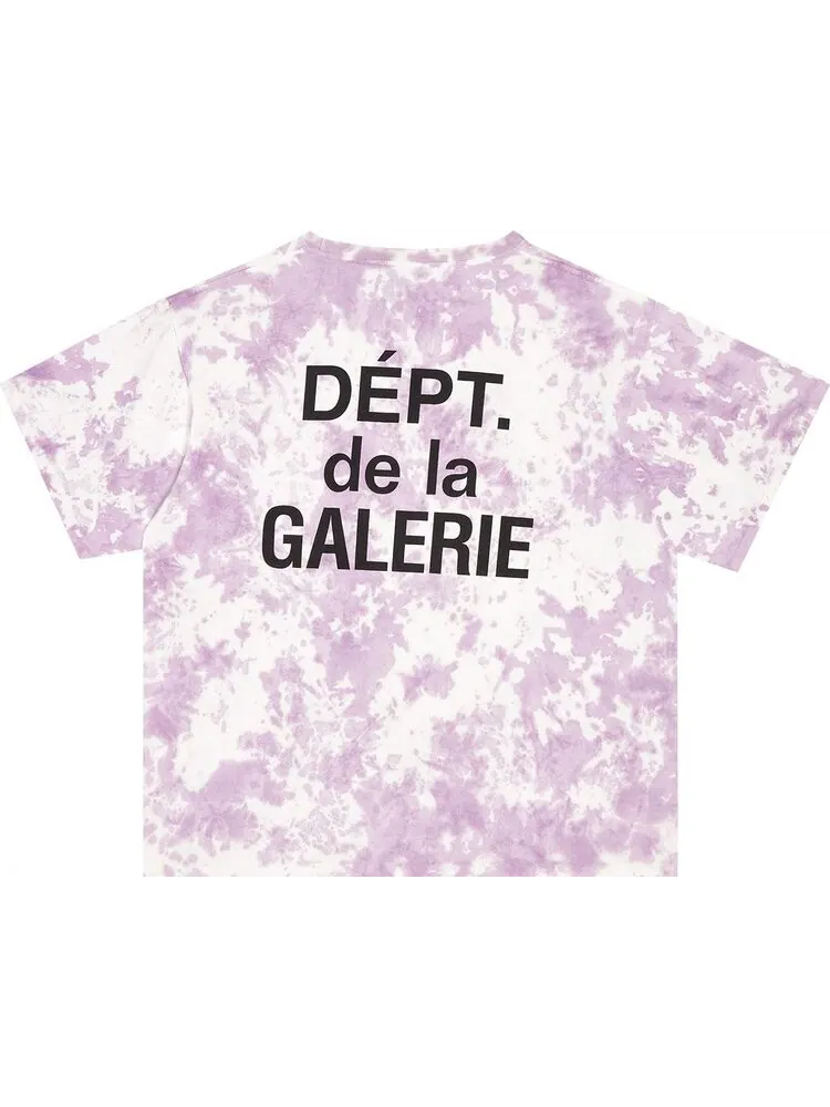 Футболка Gallery Dept. French 'Lavender Tie Dye' — изображение 2 из 2, фиолетовый