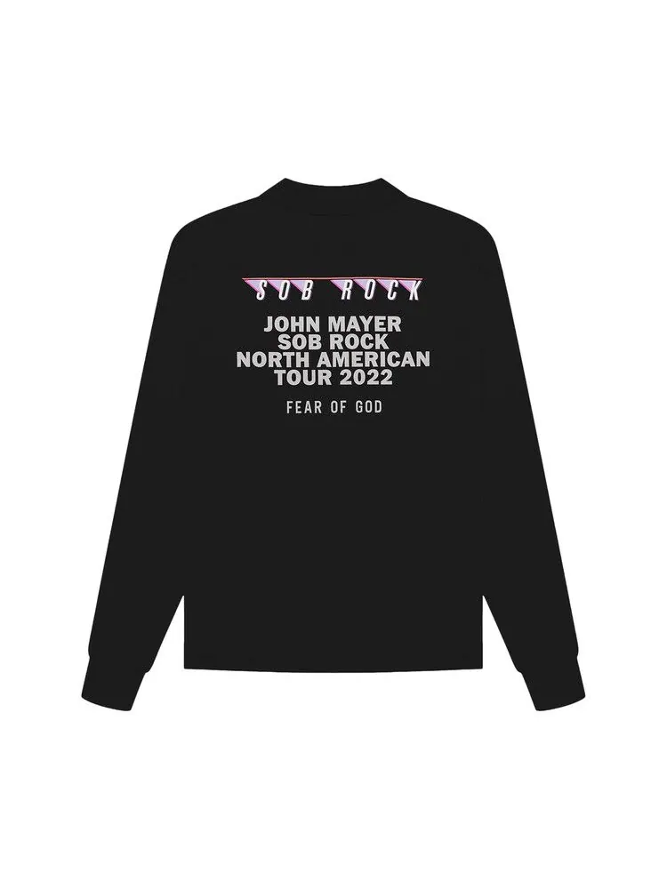 Футболка Fear of God x John Mayer Sob Rock Souvenir LS T-Shirt — изображение 2 из 2, черный