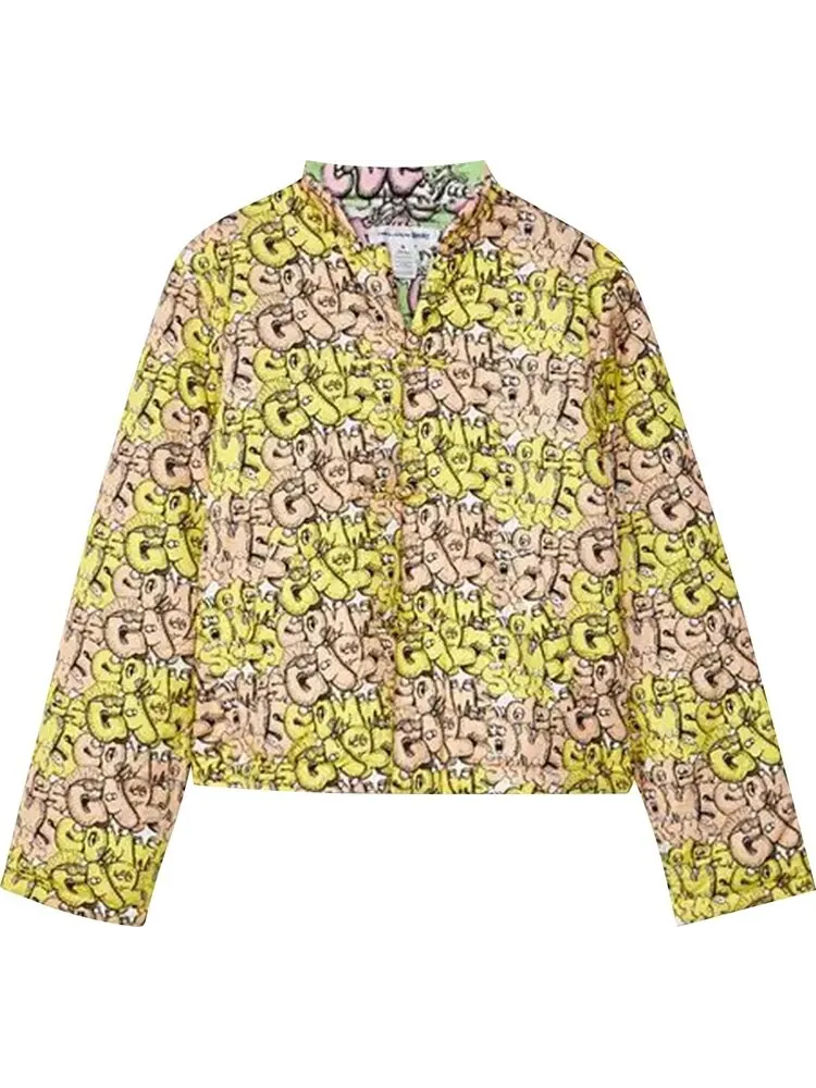 Рубашка Comme des Garçons SHIRT x KAWS Padded Jacket 'Multicolor' — изображение 1 из 1, мульти
