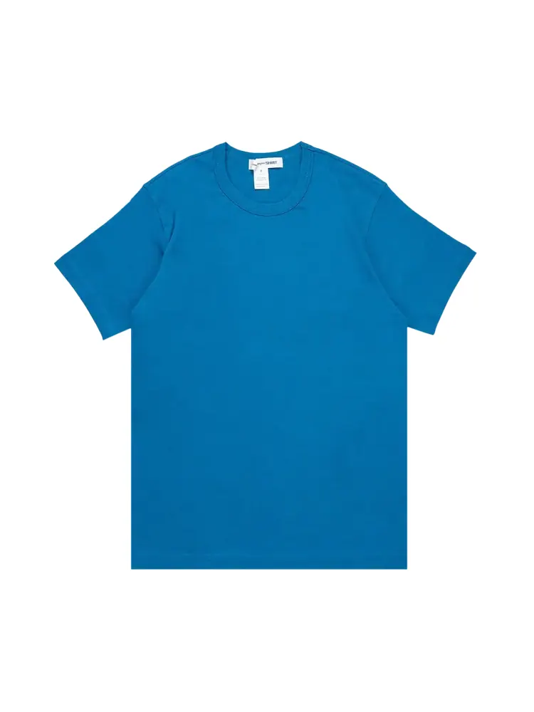 Футболка Comme Des Garçons SHIRT Comme des Garçons SHIRT Back Logo 'Blue' — изображение 1 из 2, синий