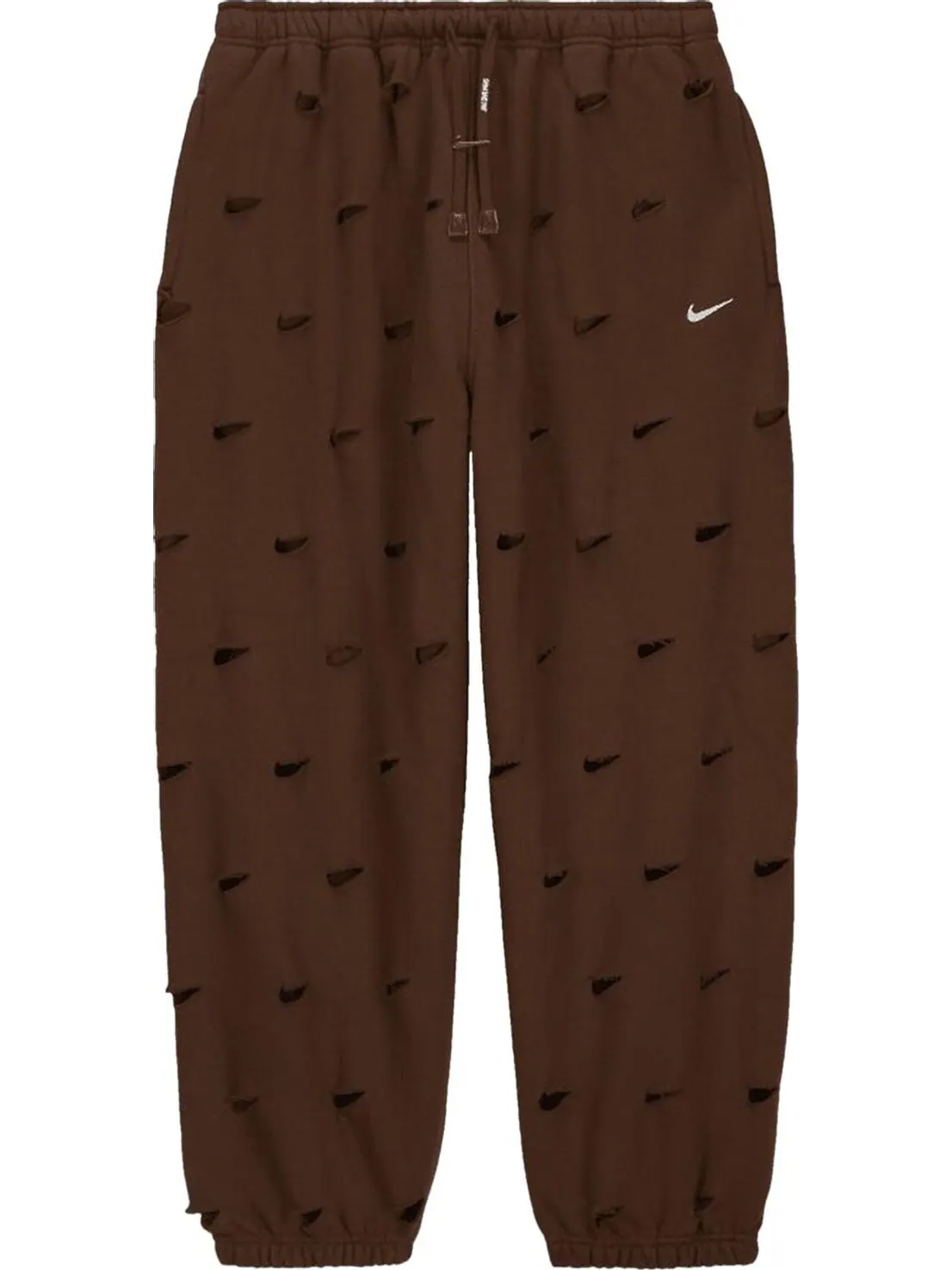Брюки Nike x Jacquemus 'Brown' — изображение 1 из 2, коричневый