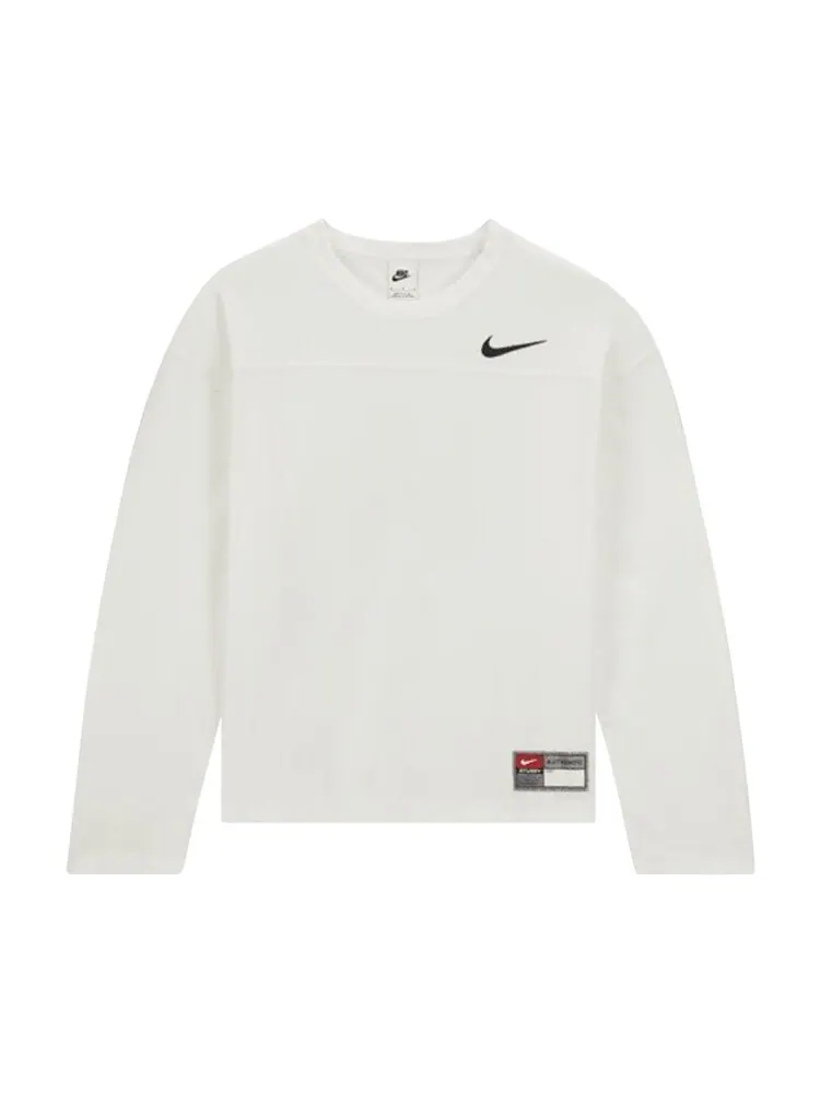 Майка Nike x Stussy Long-Sleeve Top (Asia Sizing) — изображение 1 из 2, голубой