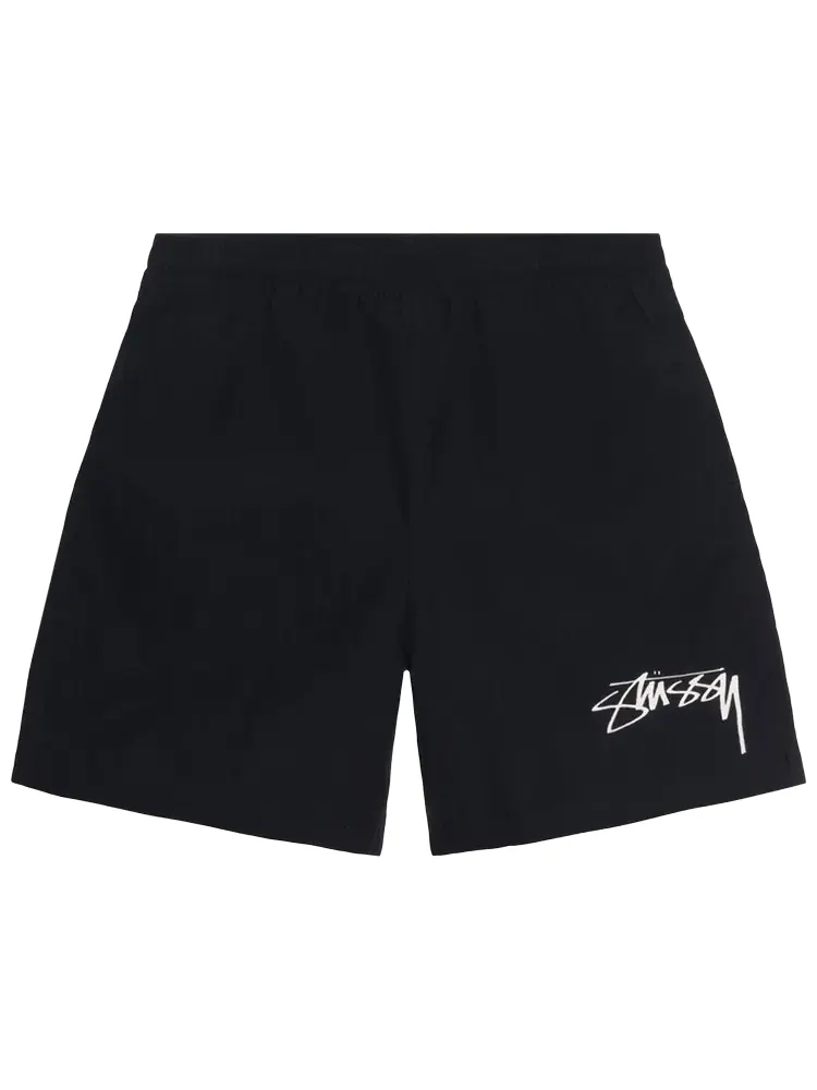Шорты Stussy x Nike Nylon 'Black' — изображение 1 из 2, черный