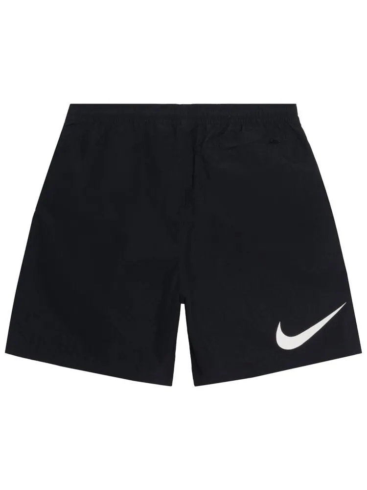 Шорты Stussy x Nike Nylon 'Black' — изображение 2 из 2, черный