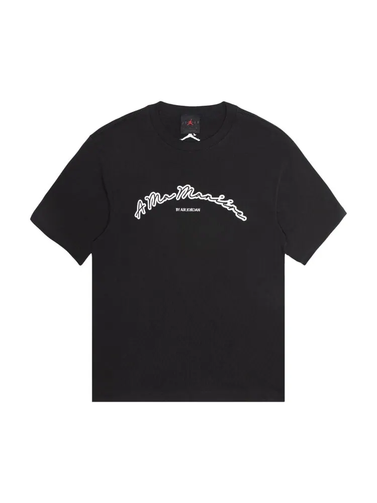 Футболка Air Jordan x A Ma Maniére Short-Sleeve 'Black' — изображение 2 из 2, черный