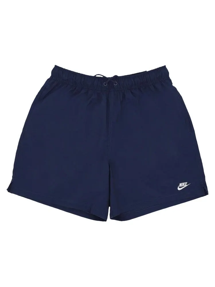 Шорты Nike Club Woven Flow Shorts — изображение 1 из 1, темно-синий/белый