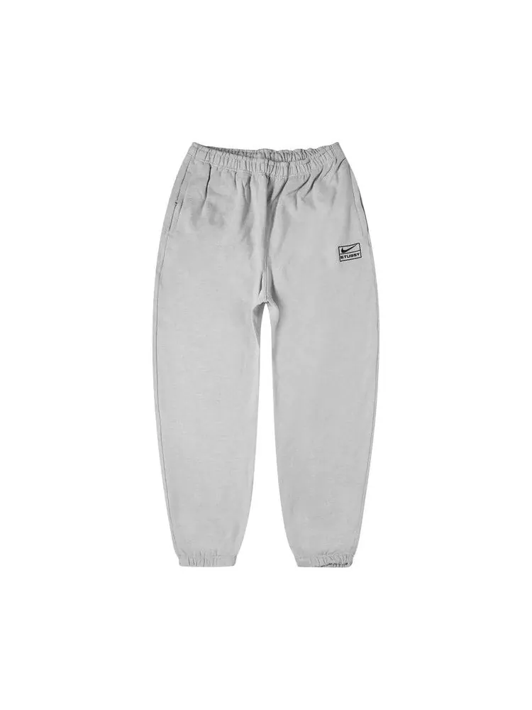 Брюки Stussy x Nike Fleece Pant — изображение 1 из 1, серый/черный