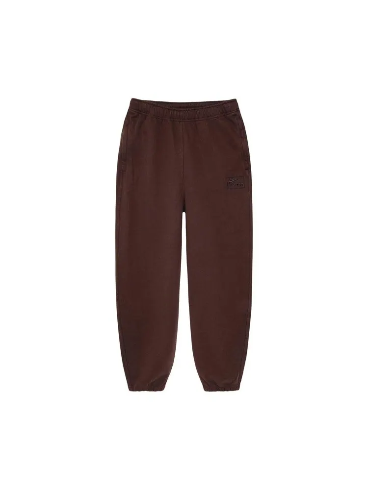 Брюки Stussy x Nike Stone Washed Fleece Pant 'Dark Cinder' — изображение 1 из 2, черный