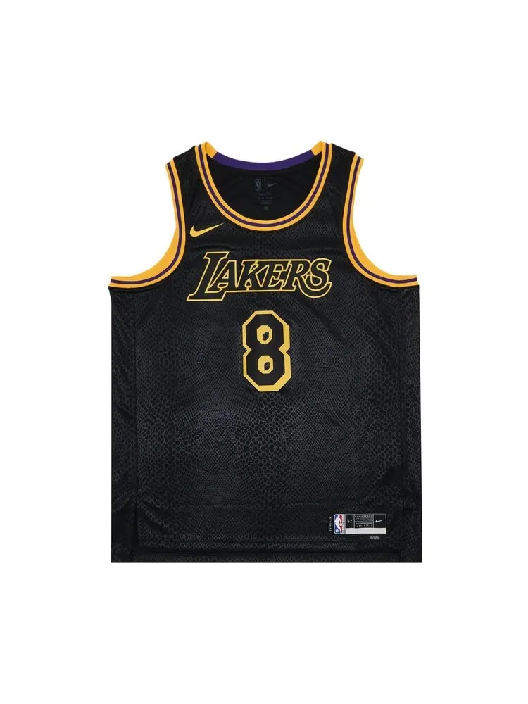 Джерси Nike Kobe Mamba Mentality Los Angeles Lakers City Edition Swingman Jersey Black