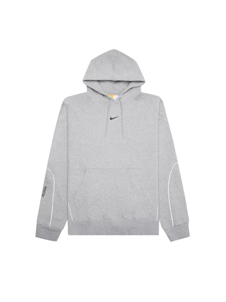 Худи Nike x NOCTA Fleece CS Hoodie (Asia Sizing) 'Dark Grey Heather' — изображение 1 из 1, темный серый