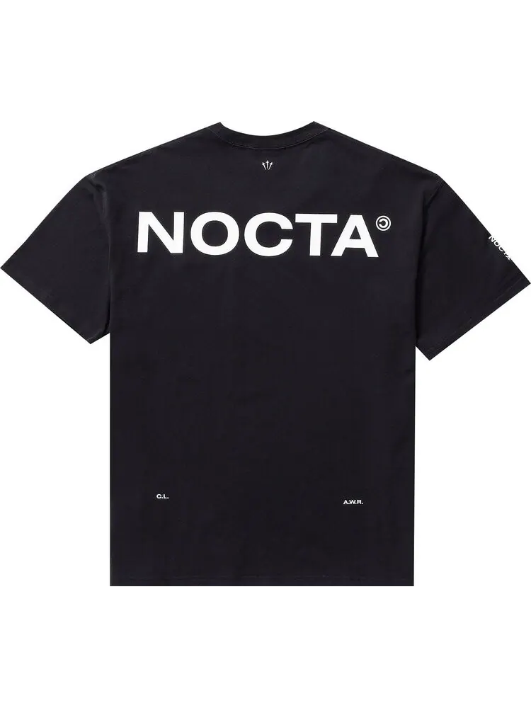 Футболка Nike NOCTA Graphic 'Black' — изображение 2 из 2, черный
