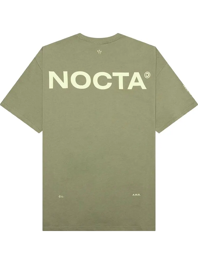 Футболка Nike NOCTA Graphic 'Green' — изображение 2 из 2, зеленый