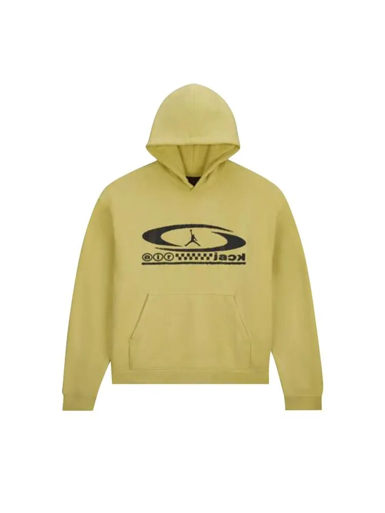 Худи Air Jordan x Travis Scott Pullover Hoodie Celery — изображение 1 из 2, желтый