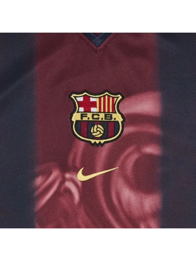 Джерси Nike FC Barcelona x Cactus Jack Retro 2000/01 Home Skeleton Jersey — изображение 3 из 3, красный/синий