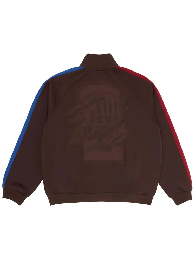 Куртка Nike FC Barcelona x Cactus Jack Retro Zip Anthem Jacket 'Brown' — изображение 2 из 2, коричневый