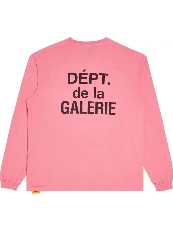 Лонгслив De La Galerie Gallery Dept. — изображение 2 из 2, розовый