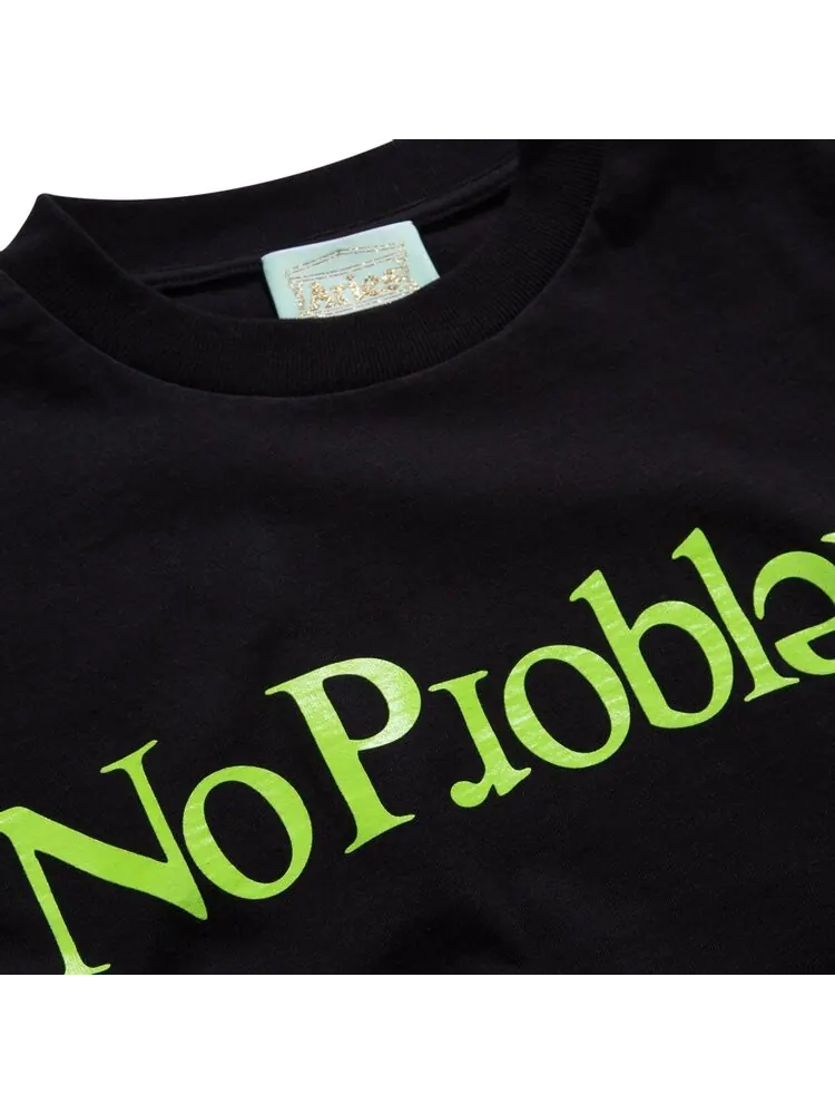 Футболка Aries No Problemo Tee 'Black' — изображение 3 из 3, черный