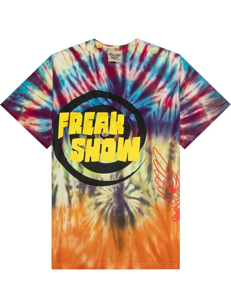 Футболка Gallery Dept. Freak Show Tee 'Tie Dye' — изображение 1 из 2, мульти