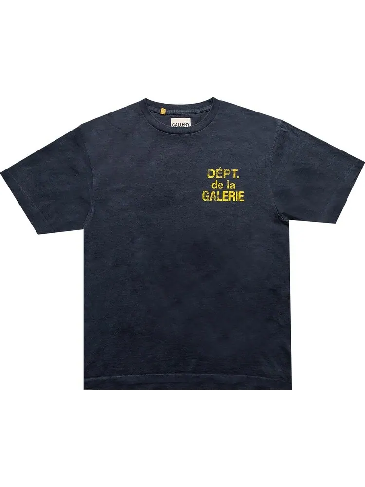 Футболка Gallery Dept. French Tee 'Black' — изображение 1 из 2, черный