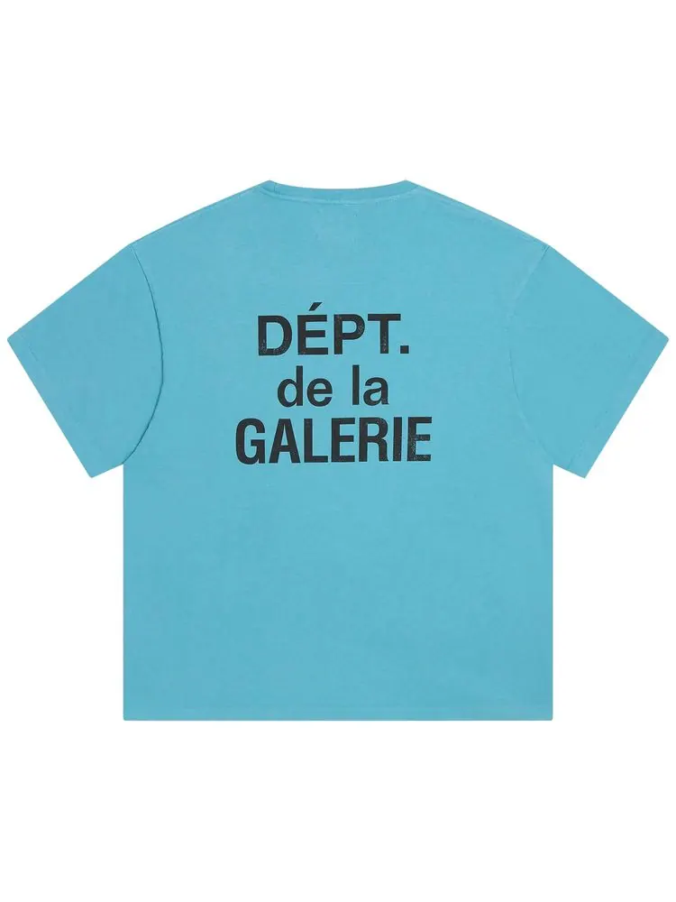Футболка Gallery Dept. French Tee 'Light Teal' — изображение 2 из 2, зеленый