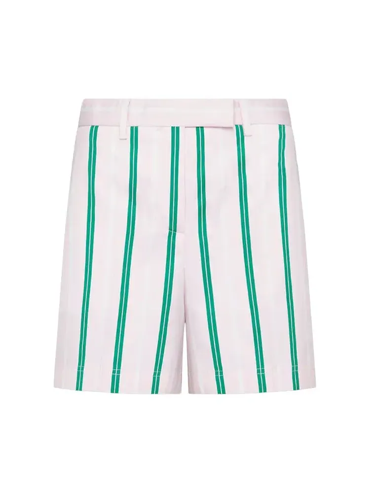 Шорты-чиносы Thom Browne Repp Stripe Poplin Chino Shorts