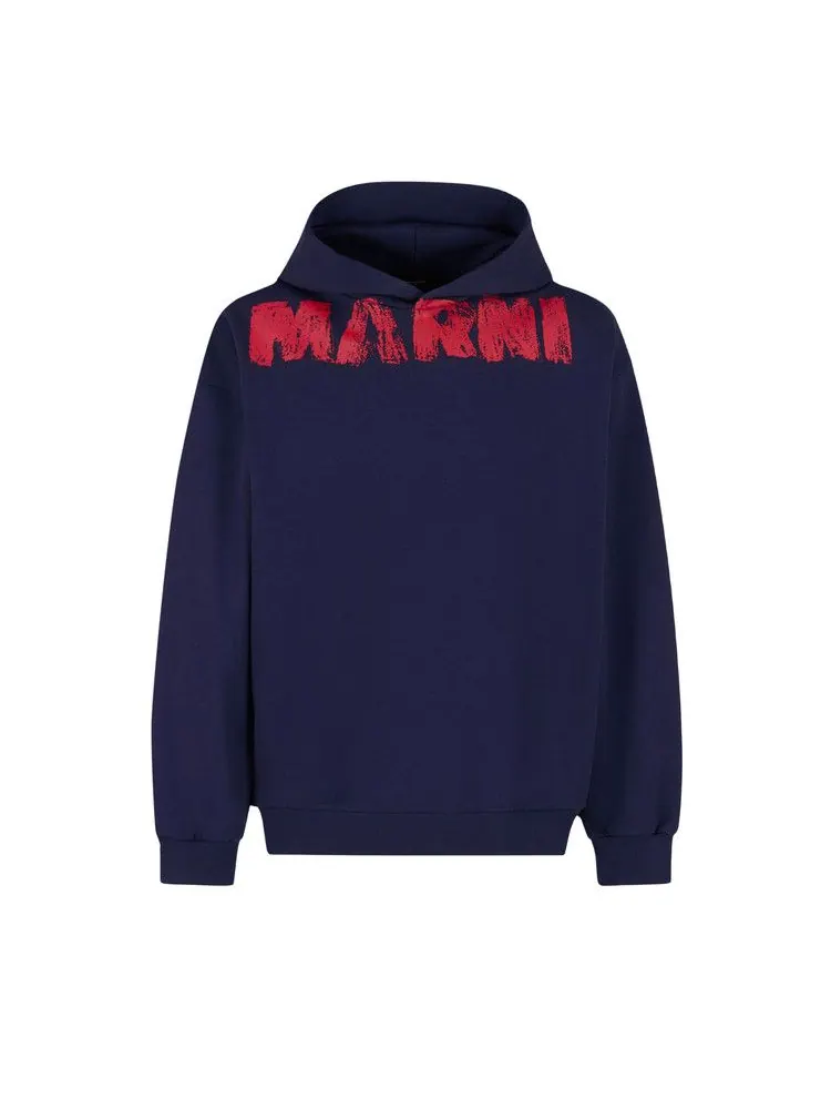 Толстовка Marni Monolith Sweatshirt — изображение 1 из 1, синий