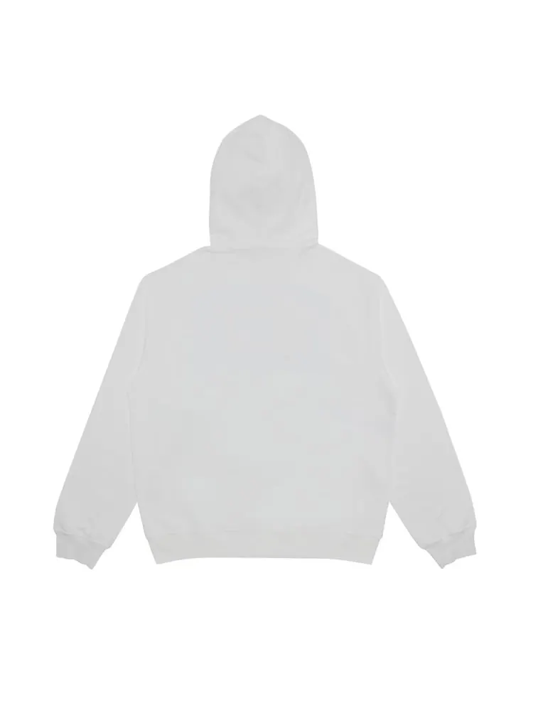 Толстовка Marni Painted Collage Logo Sweatshirt 'Lily White' — изображение 2 из 3, белый
