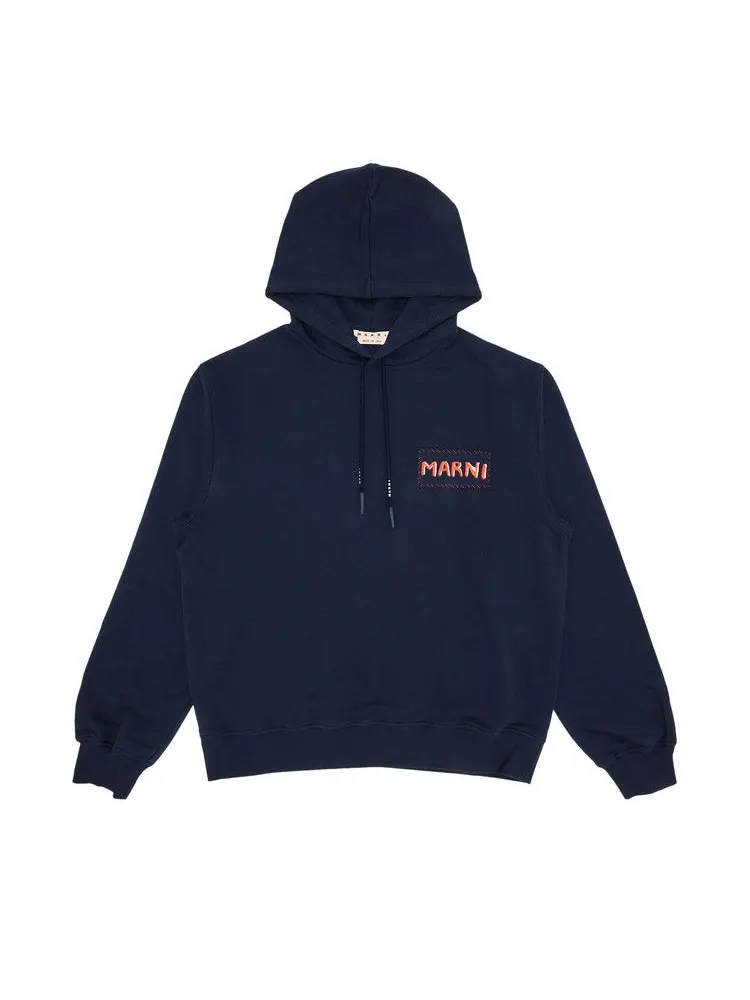 Толстовка Marni Jersey Sweatshirt — изображение 1 из 3, синий