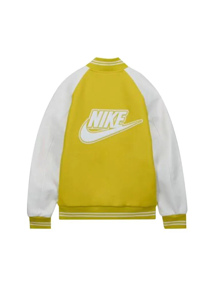 Куртка Nike x Nigo NRG Varsity Jacket Yellow — изображение 2 из 2, желтый