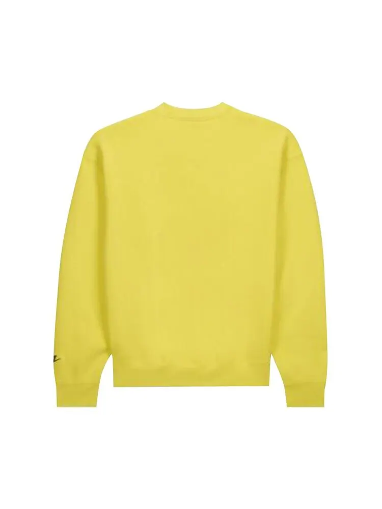 Толстовка Nike x Nigo NRG Fleece Crew Sweatshirt Yellow — изображение 2 из 2, желтый