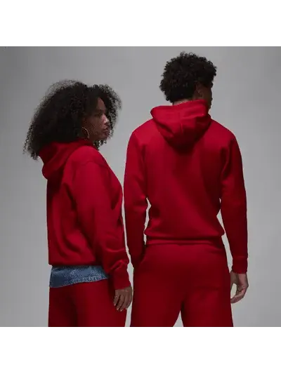 Худи Jordan Brooklyn Fleece — изображение 3 из 4, красный/белый