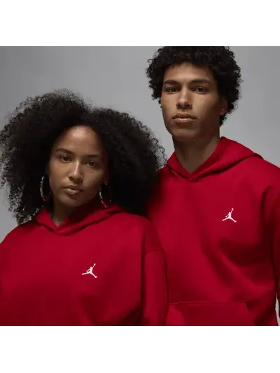 Худи Jordan Brooklyn Fleece — изображение 4 из 4, красный/белый