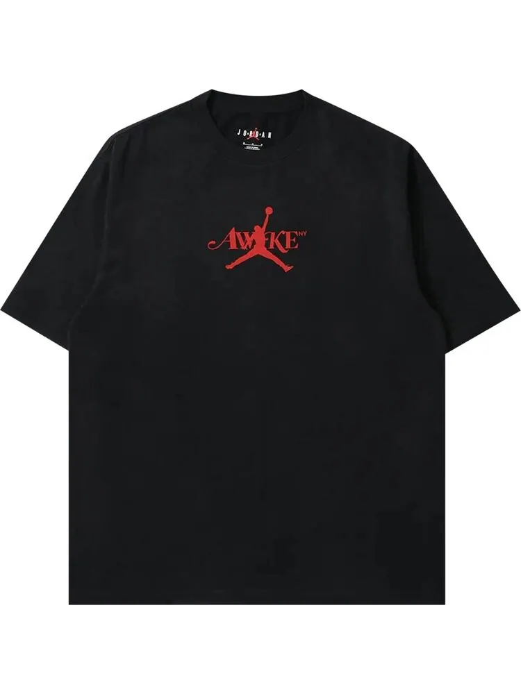 Футболка Air Jordan x Awake NY Solid 'Black/University Red' — изображение 1 из 1, черный