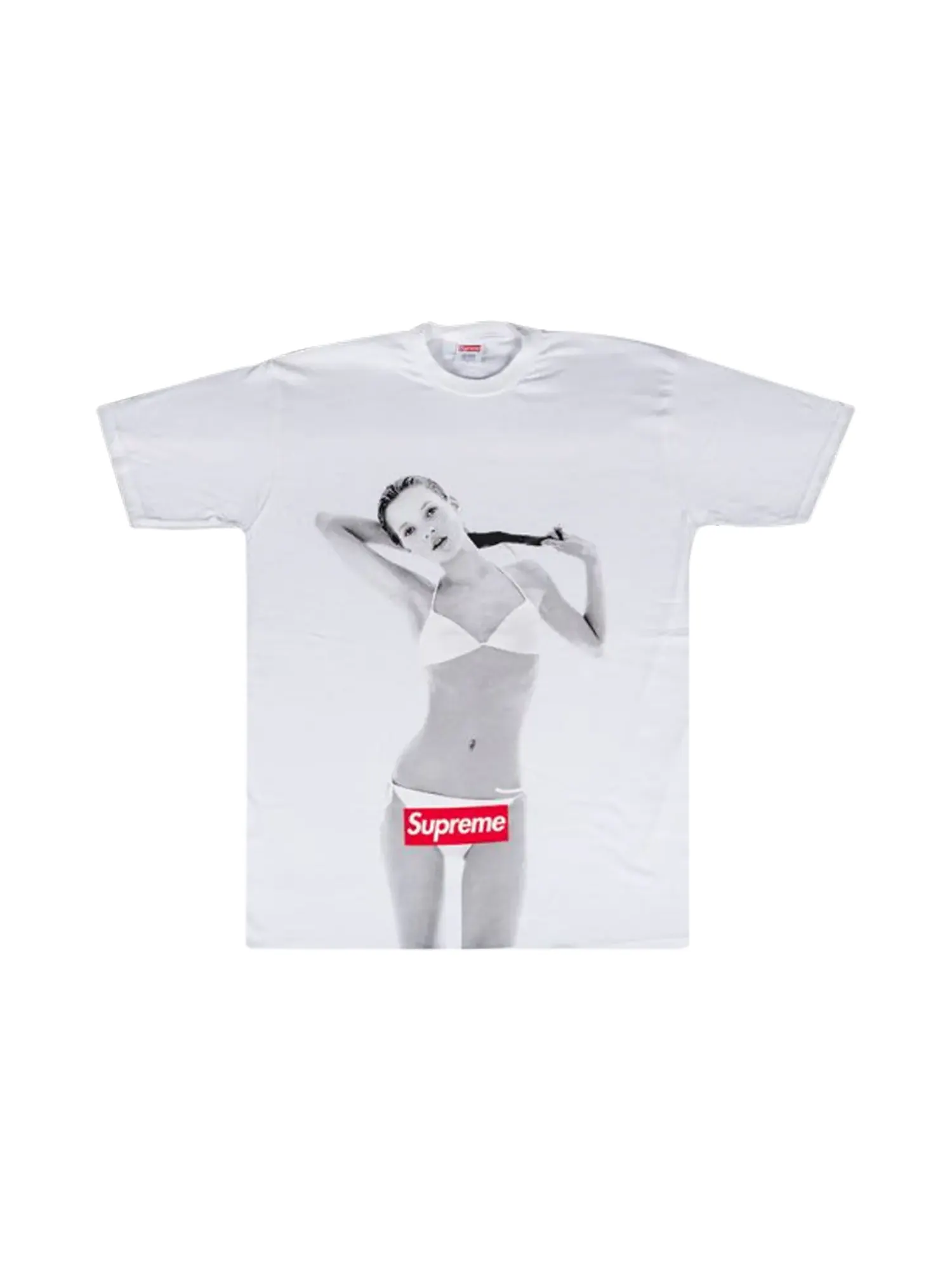 Футболка Supreme Kate Moss 10th Anniversary — изображение 1 из 1, белый