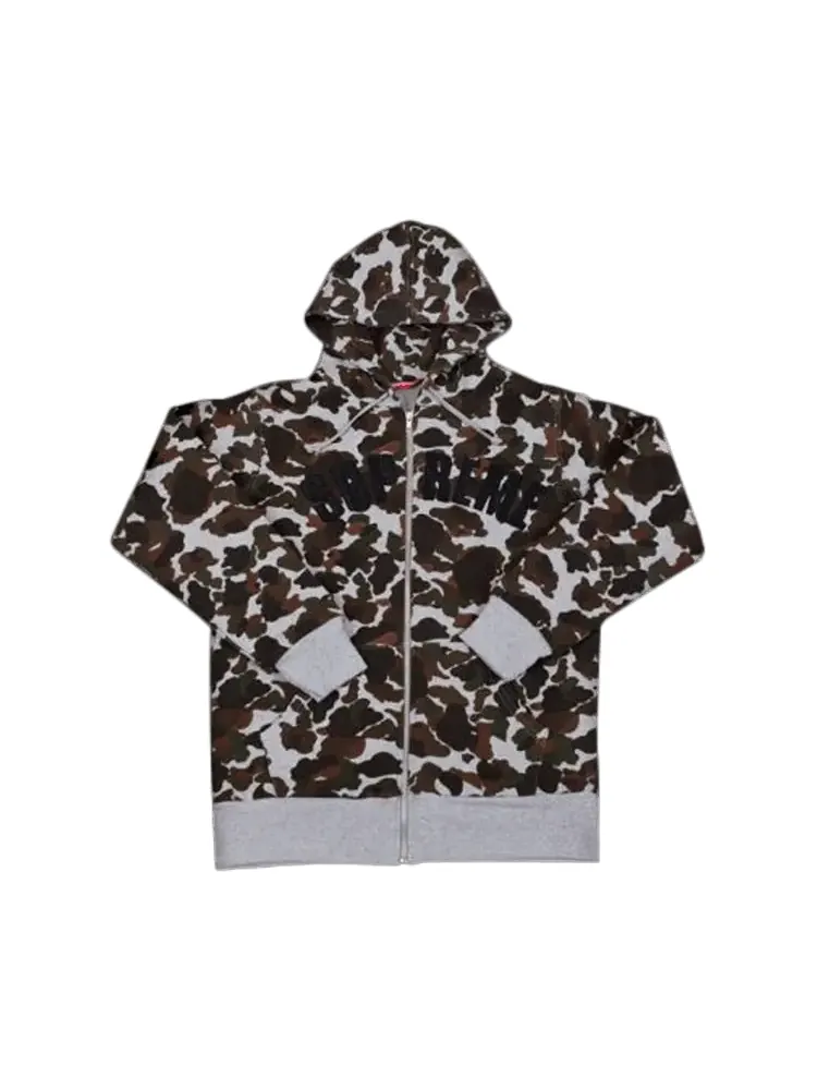 Толстовка Supreme Arc Logo Thermal Zip Up — изображение 1 из 1, камуфляж