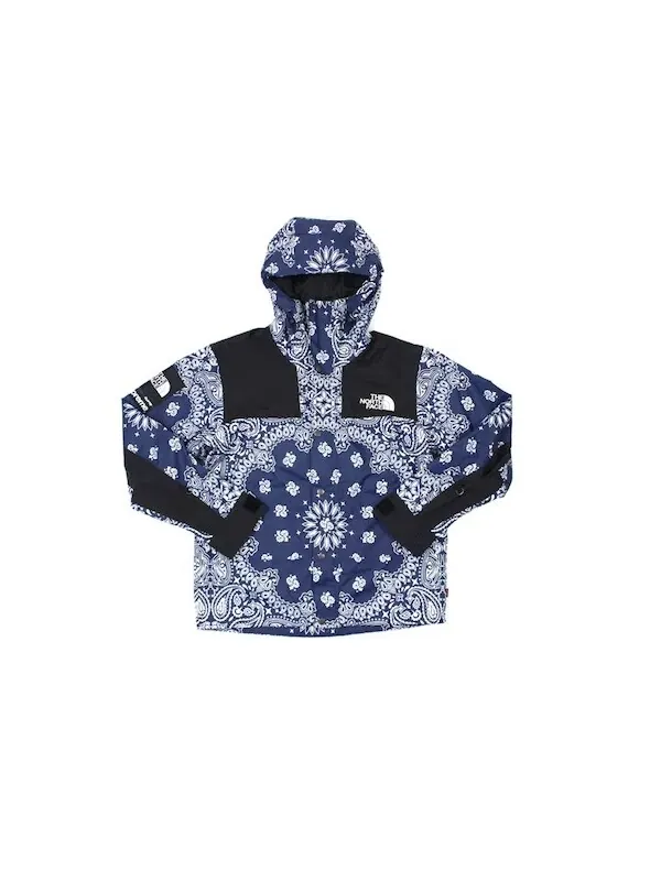 Куртка Supreme x The North Face Bandana Mountain — изображение 1 из 2, синий