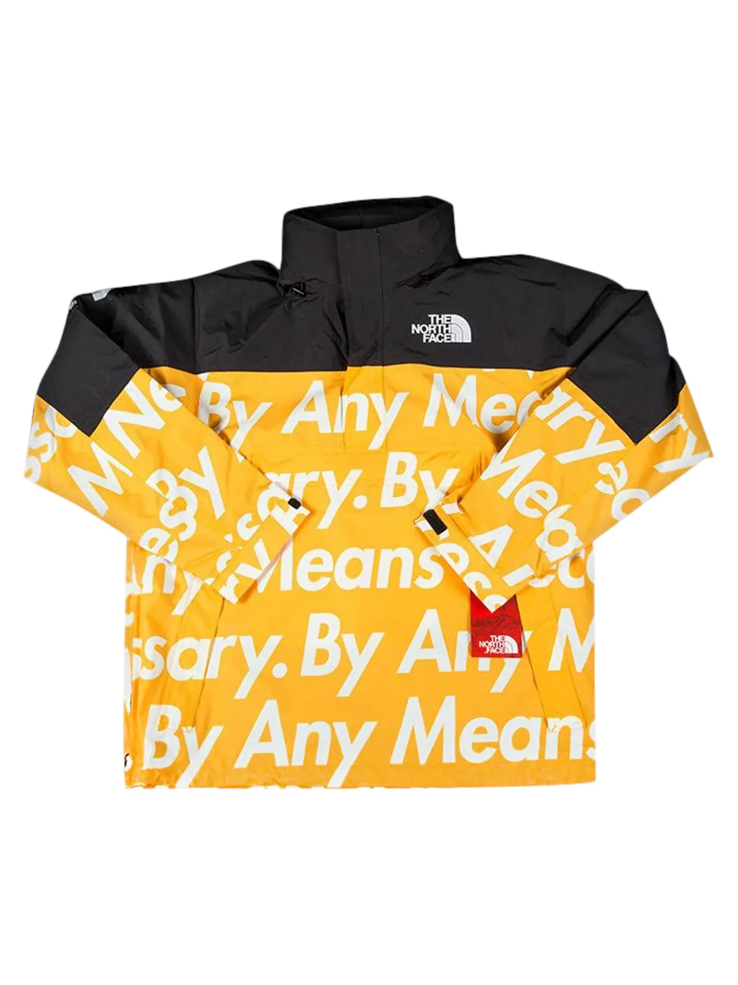 Толстовка Supreme x The North Face By Any Means Mountain — изображение 1 из 1, желтый