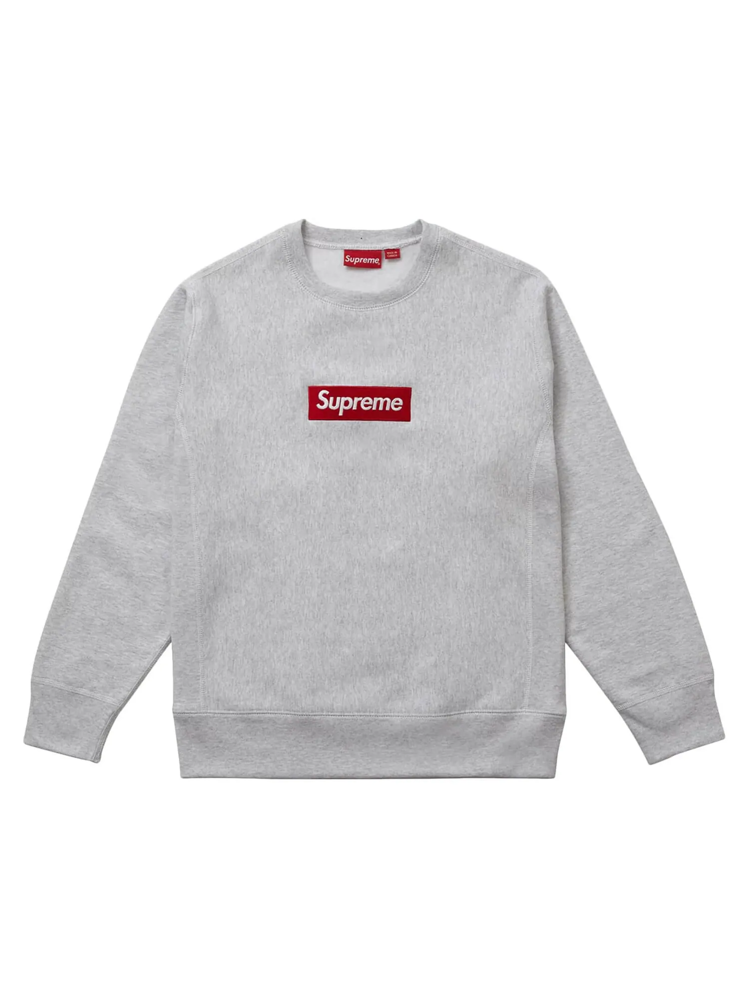 Свитшот Supreme Box Logo — изображение 1 из 1, серый