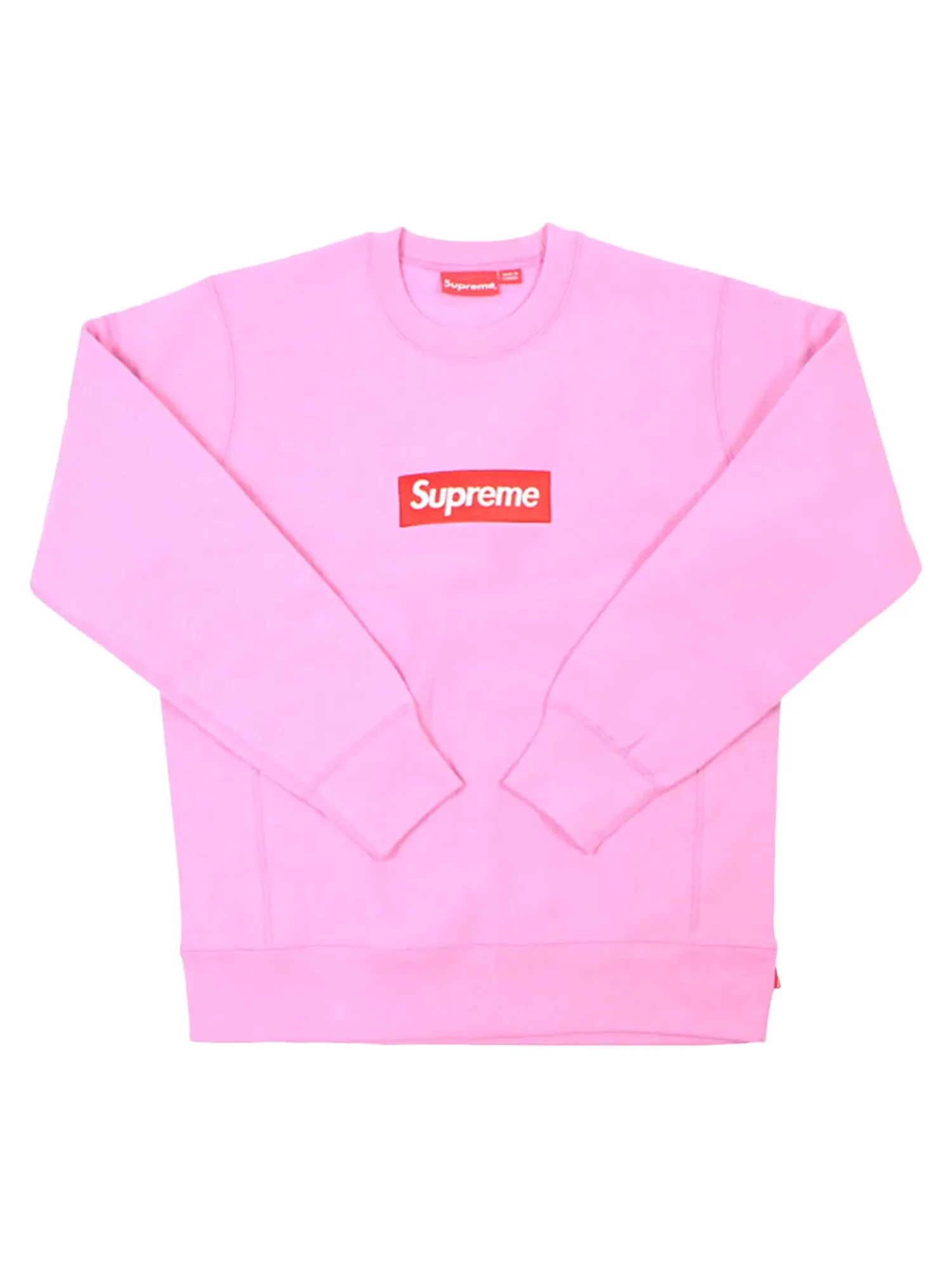 Свитшот Supreme Box Logo — изображение 1 из 1, розовый