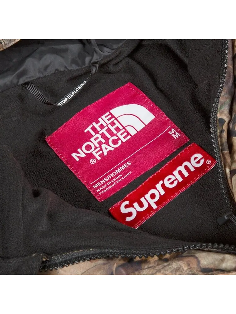 Куртка Supreme x The North Face Mountain Light Jacket 'Leaves' — изображение 4 из 4, коричневый