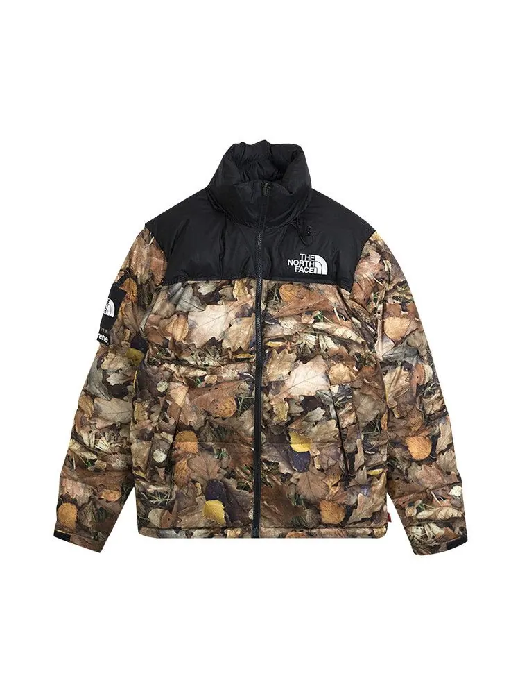 Куртка Supreme x The North Face Nupste, Leaves — изображение 1 из 4, коричневый