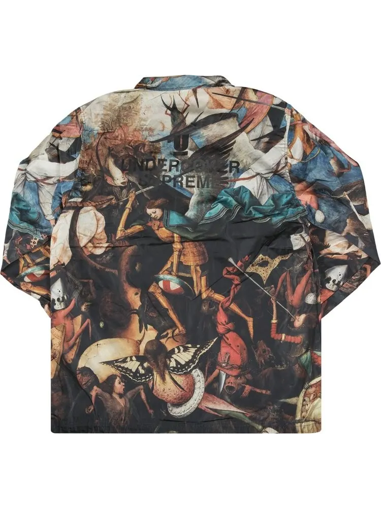 Куртка Supreme x Undercover Coaches Jacket 'Black' — изображение 2 из 3, черный