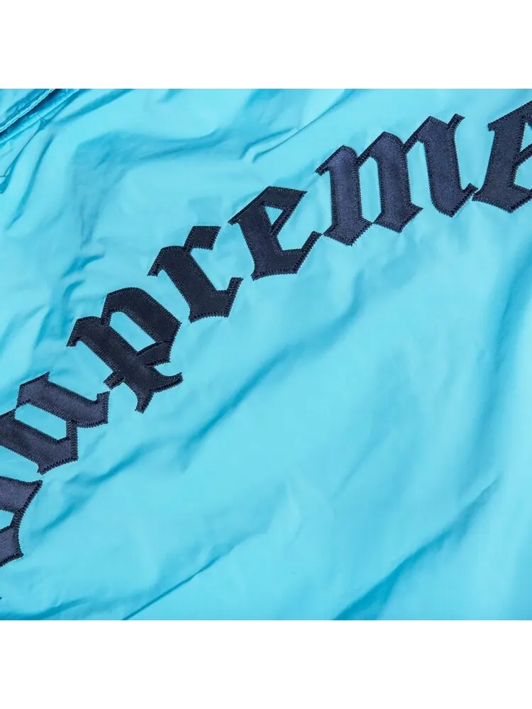 Куртка Supreme Old English Coaches Jacket 'Blue' — изображение 3 из 3, синий