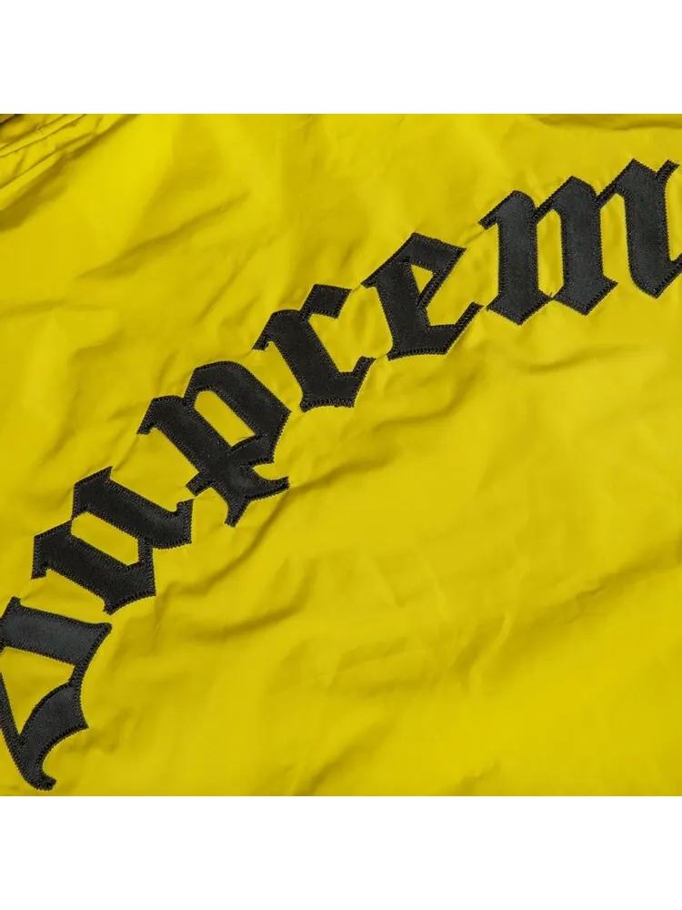 Куртка Supreme Old English Coaches Jacket 'Gold' — изображение 3 из 3, золото