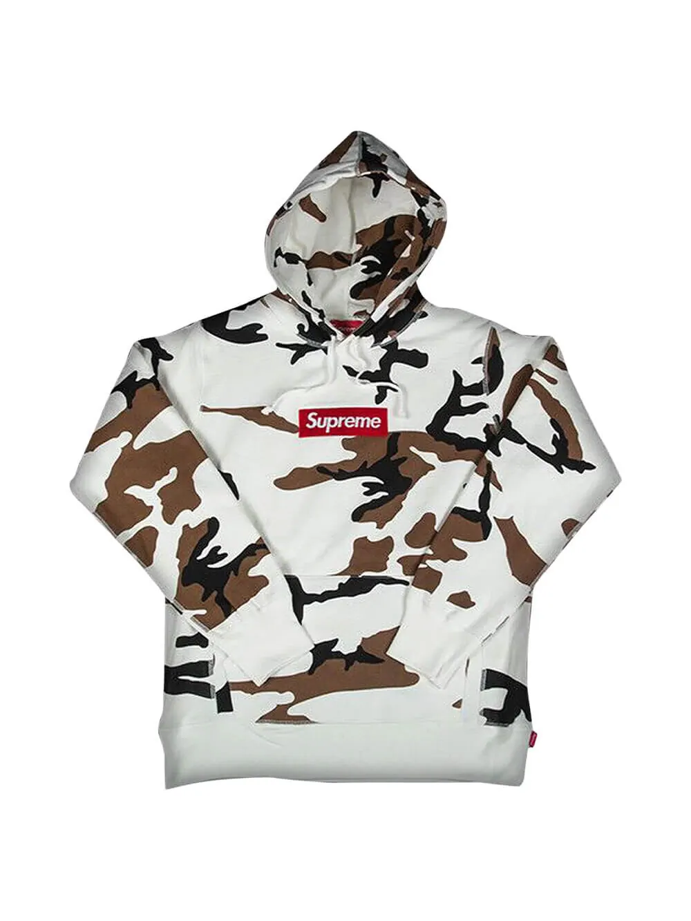 Толстовка Supreme Box Logo Hooded, камуфляжный — изображение 1 из 1, мульти