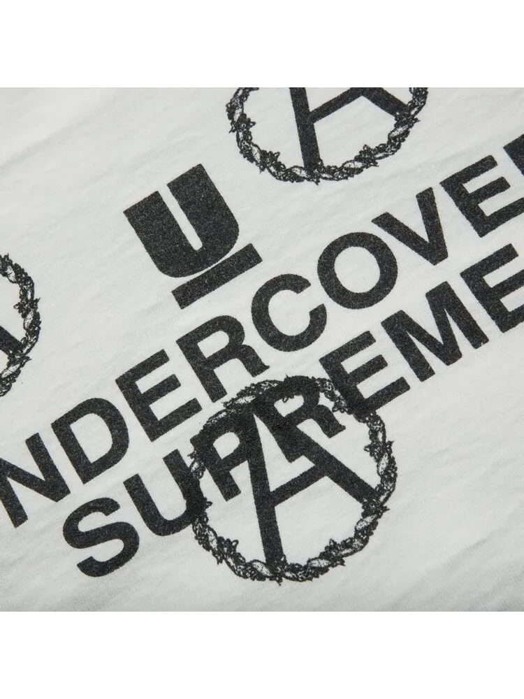 Толстовка Supreme x Undercover Anarchy Hooded Sweatshirt 'White' — изображение 3 из 3, белый