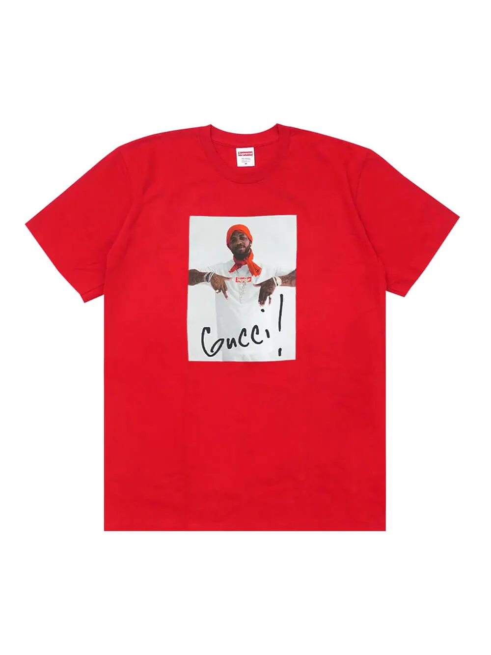 Футболка Supreme Gucci Mane — изображение 1 из 1, красный