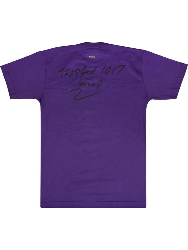 Футболка Supreme Gucci Mane T-Shirt Purple — изображение 2 из 3, фиолетовый